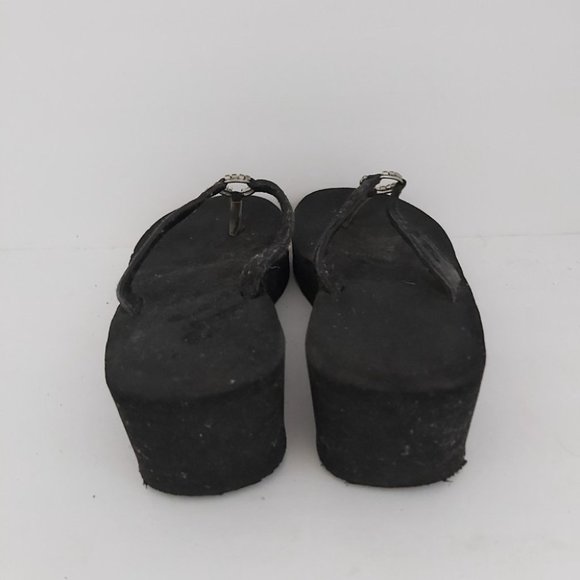 Women's CZ Ring Platform Flip Flop Sandals 7-8 - Picture 4 of 7